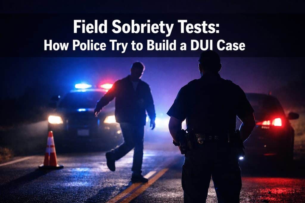 Chicago DUI defense lawyer explaining field sobriety tests and how police use roadside exercises in Illinois DUI cases.