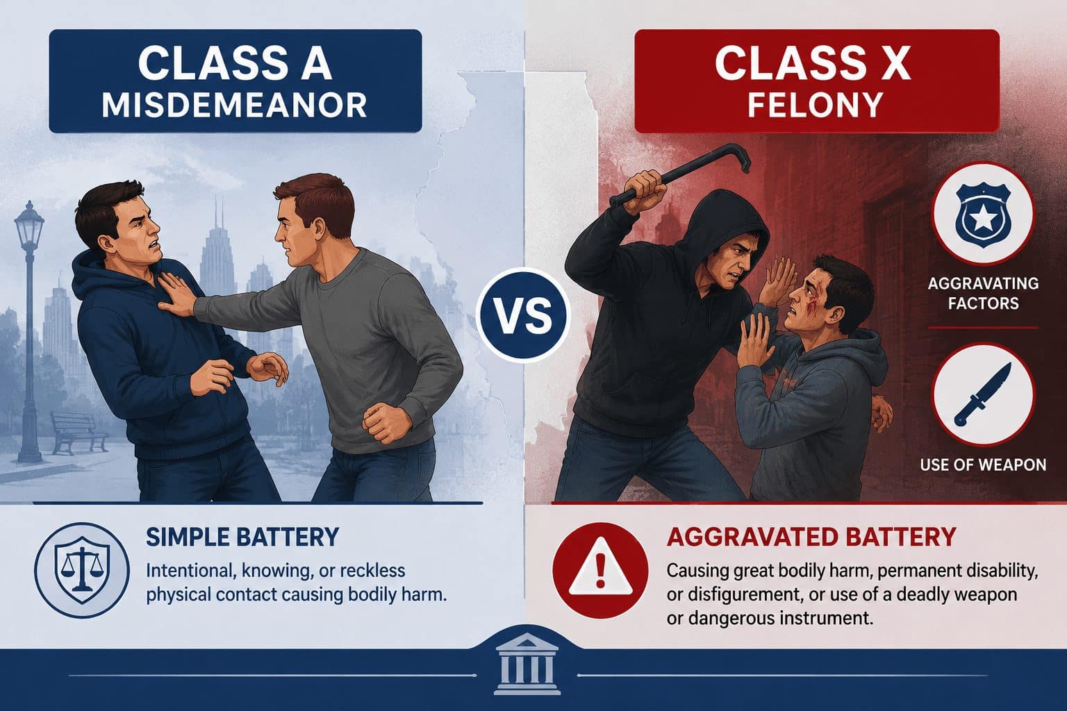 Aggravated Battery In Illinois 2026 | Chicago Defense Lawyer