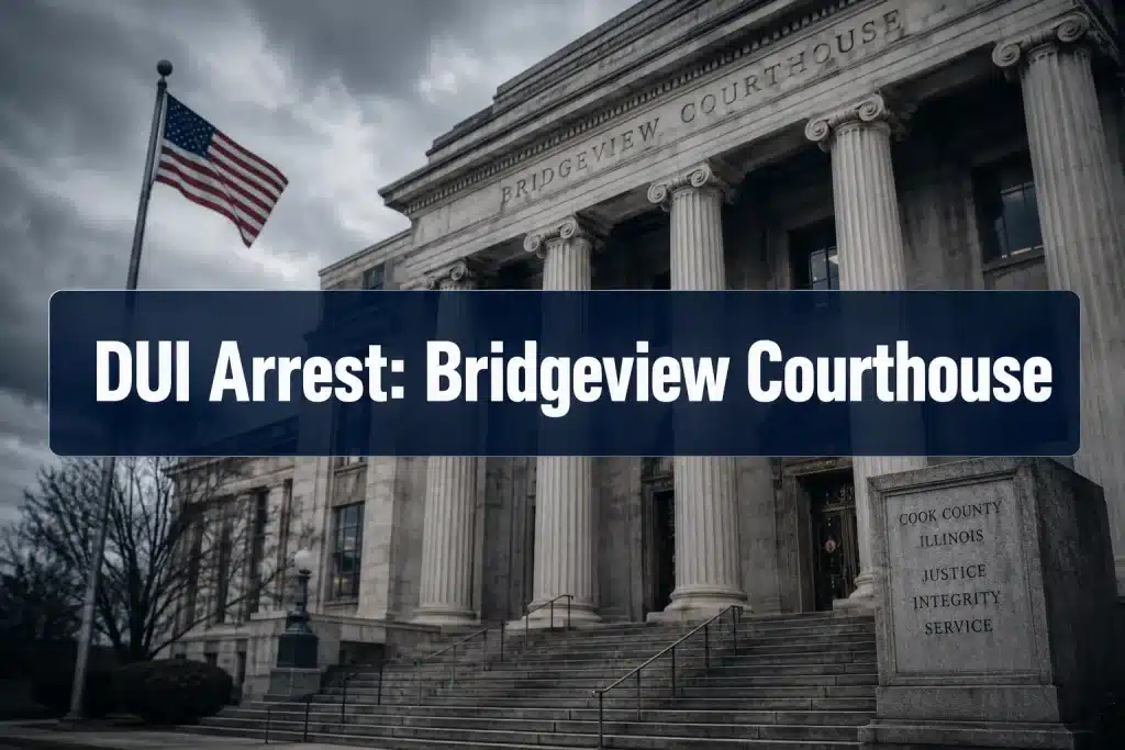 Arrested for DUI in the Southwest Suburbs? What to Expect at Bridgeview Courthouse